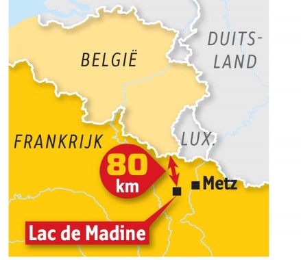 Bron kaart: Het Nieuwsblad